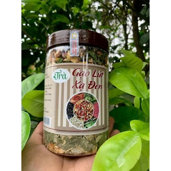 Trà gạo lứt xạ đen- 500gr