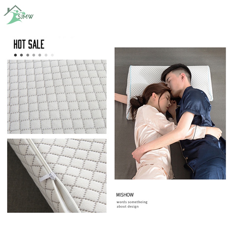 Gối Kê Tay Bằng Cao Su Non Đàn Hồi Chậm Cho Cặp Đôi