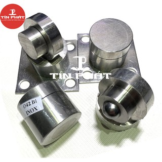Bản lề cối xoay 360º - Inox 201 Ø42 -Bộ 4 Dùng cho cửa 2 cánh