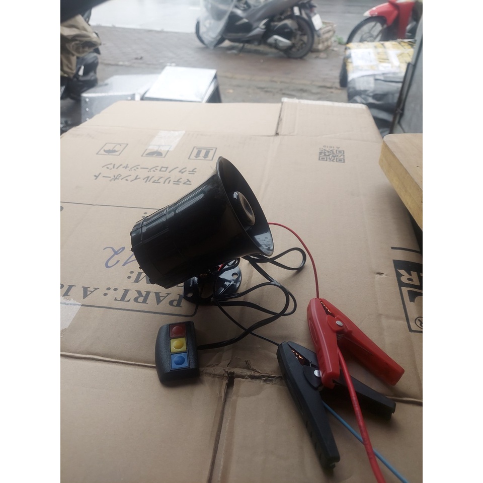 Còi hú 3 chế độ. 113.114.115. ĐIỆN 12v và 24v