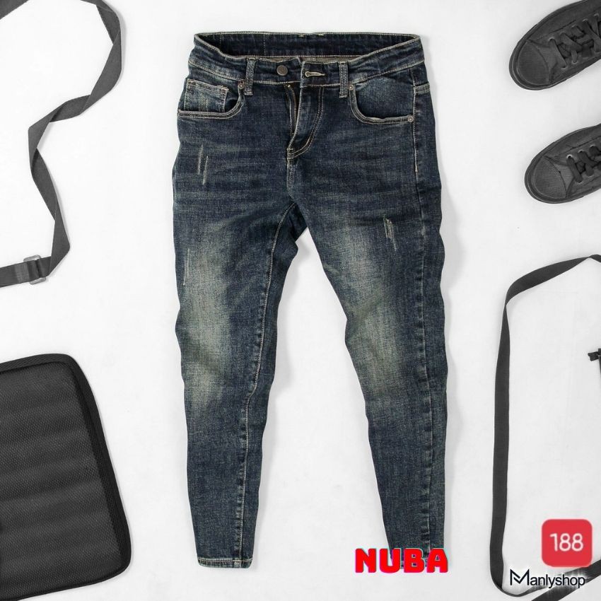 Quần jean nam cao cấp hàn quốc,quần bò đẹp giá rẻ AT 188 | BigBuy360 - bigbuy360.vn