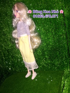 váy đầm cho búp bê