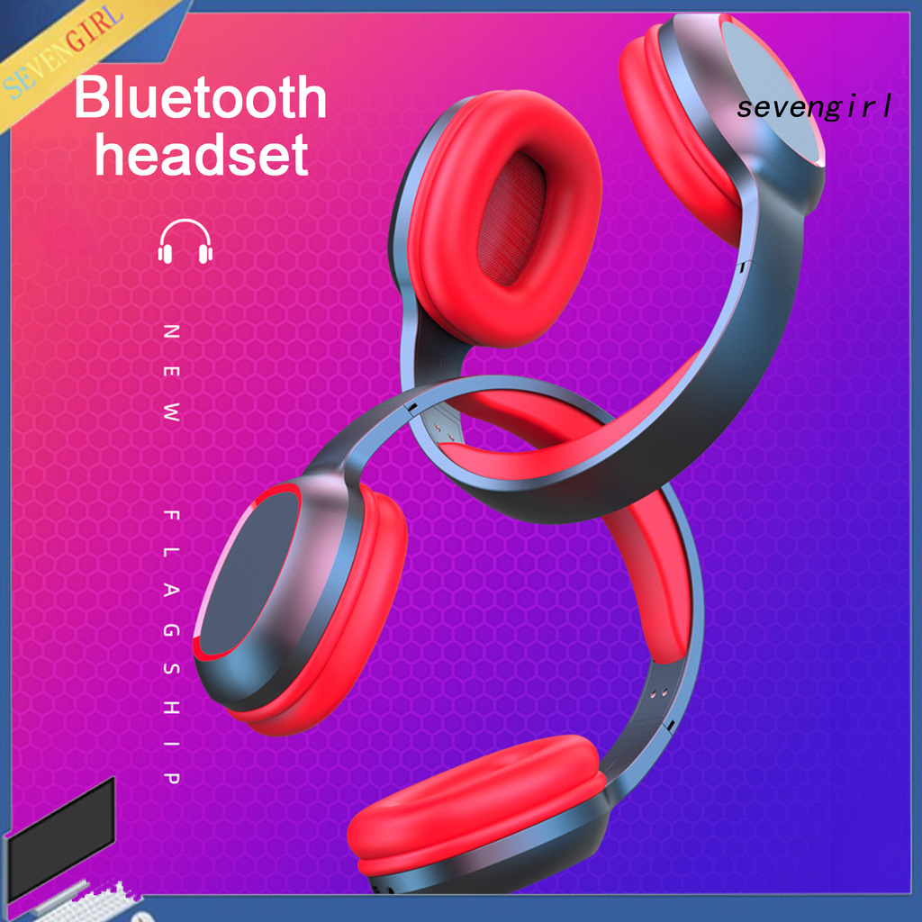 Tai Nghe Sev-T5 Bluetooth 5.0 Âm Thanh Hifi Stereo Có Thể Gập Lại Được