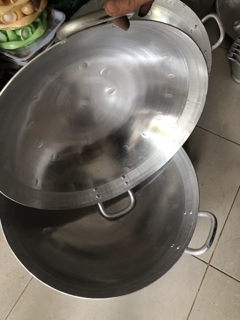 CHẢO NHÔM GÒ SIZE 50CM