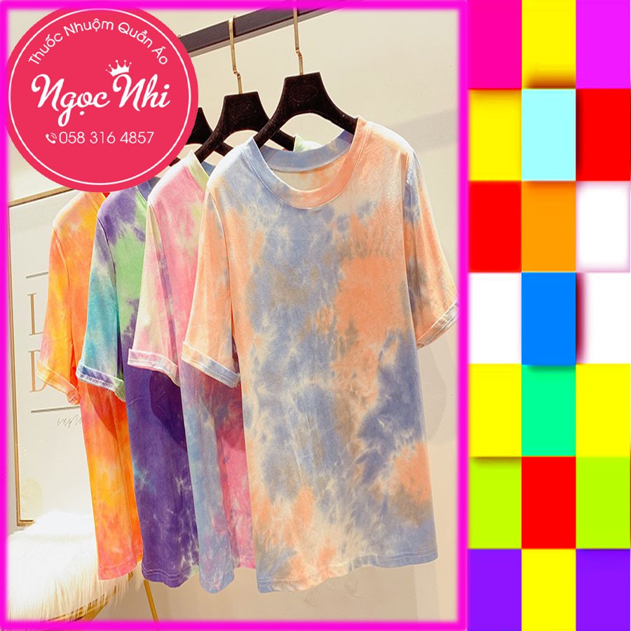 Nhuộm Áo TIE Dye