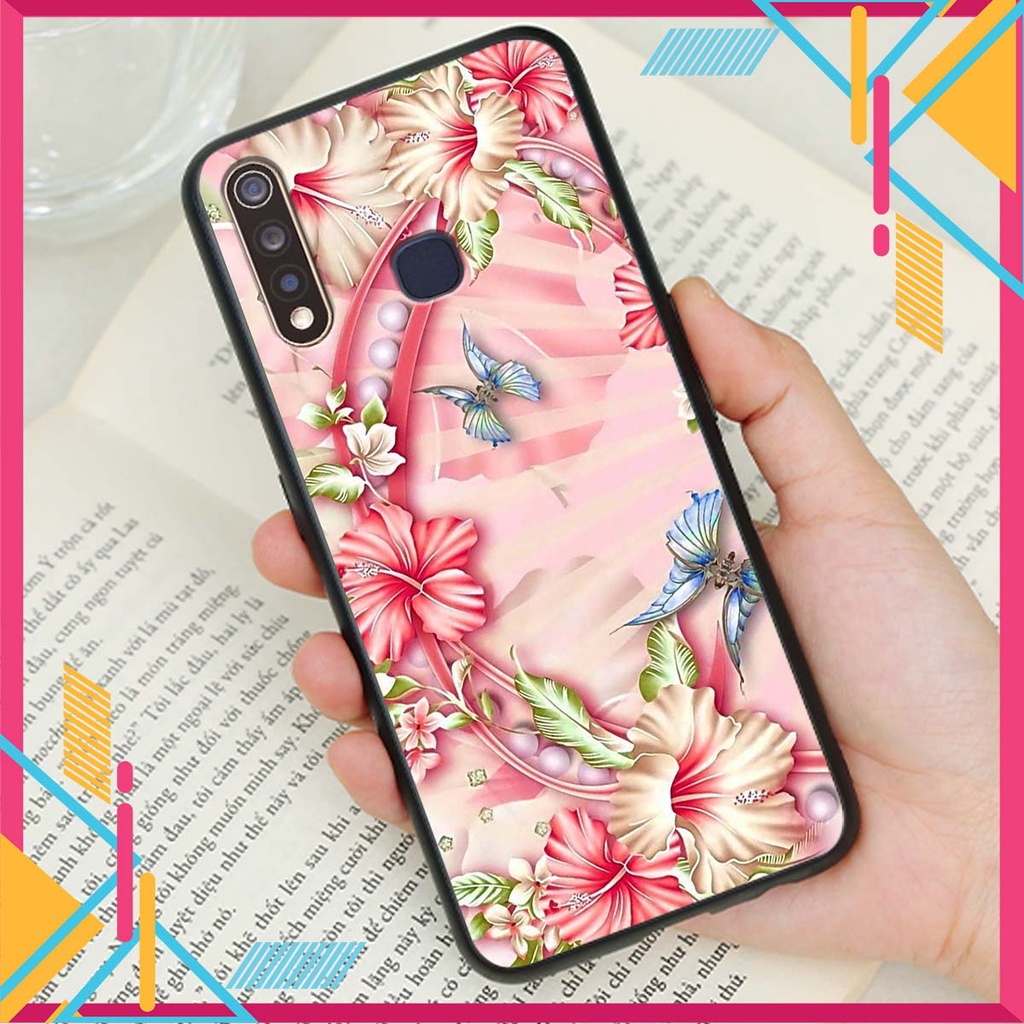 Ốp lưng Vivo Y19 / U3 in hình hoa xinh xắn, hiện đại , thời trang ,phong cách