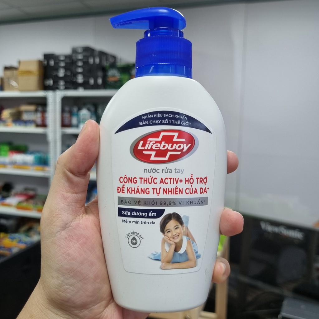 Nước rửa tay Lifebuoy diệt khuẩn dưỡng ẩm da 177ml - 493ml|Xà bông rửa tay Matcha Lô Hội|Than hoạt tính|Bảo Vệ Vượt Trội