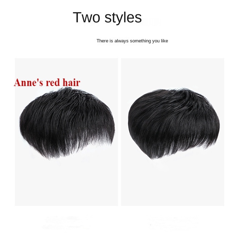 Bộ tóc giả ngắn màu sáng phong cách Hàn Quốc cho nam