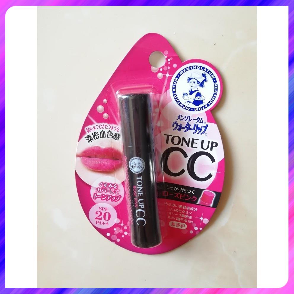 Son dưỡng môi Rohto CC tone up