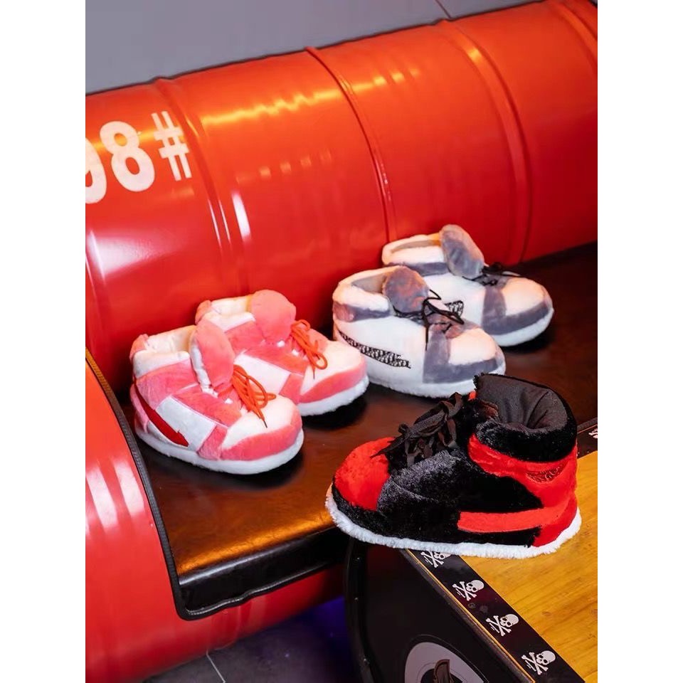 Dép Đi Trong Nhà Mùa Đông Cute ĐẾ CAO SU CHÔNG NƯỚC, Giày Bông Hot Năm 2021