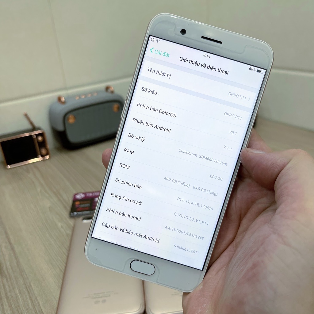 Điện thoại OPPO R11 ram 4G 64G - Snap 660
