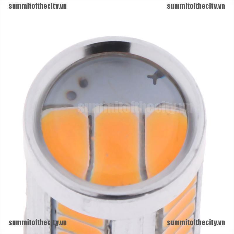 Set 2 Đèn LED Ban Ngày Siêu Sáng 1156 BA15S P21W 33 SMD Ánh Sáng Vàng Dành Cho Ô Tô