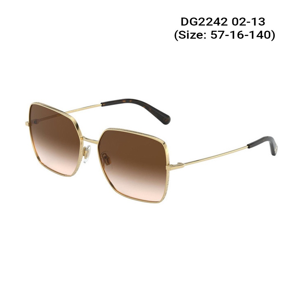 Kính mát chính hãng Dolce Gabbana DG2242 màu sắc thời trang, thiết kế dễ đeo bảo vệ mắt
