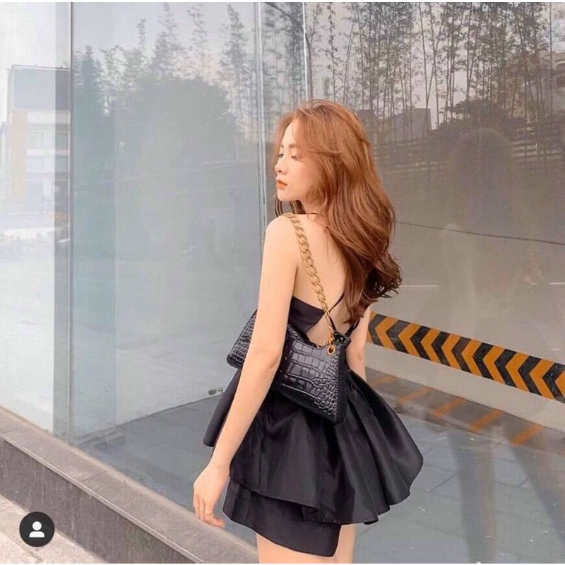 SET PEPLUM 2D ĐAN LƯNG + SHORT H3722