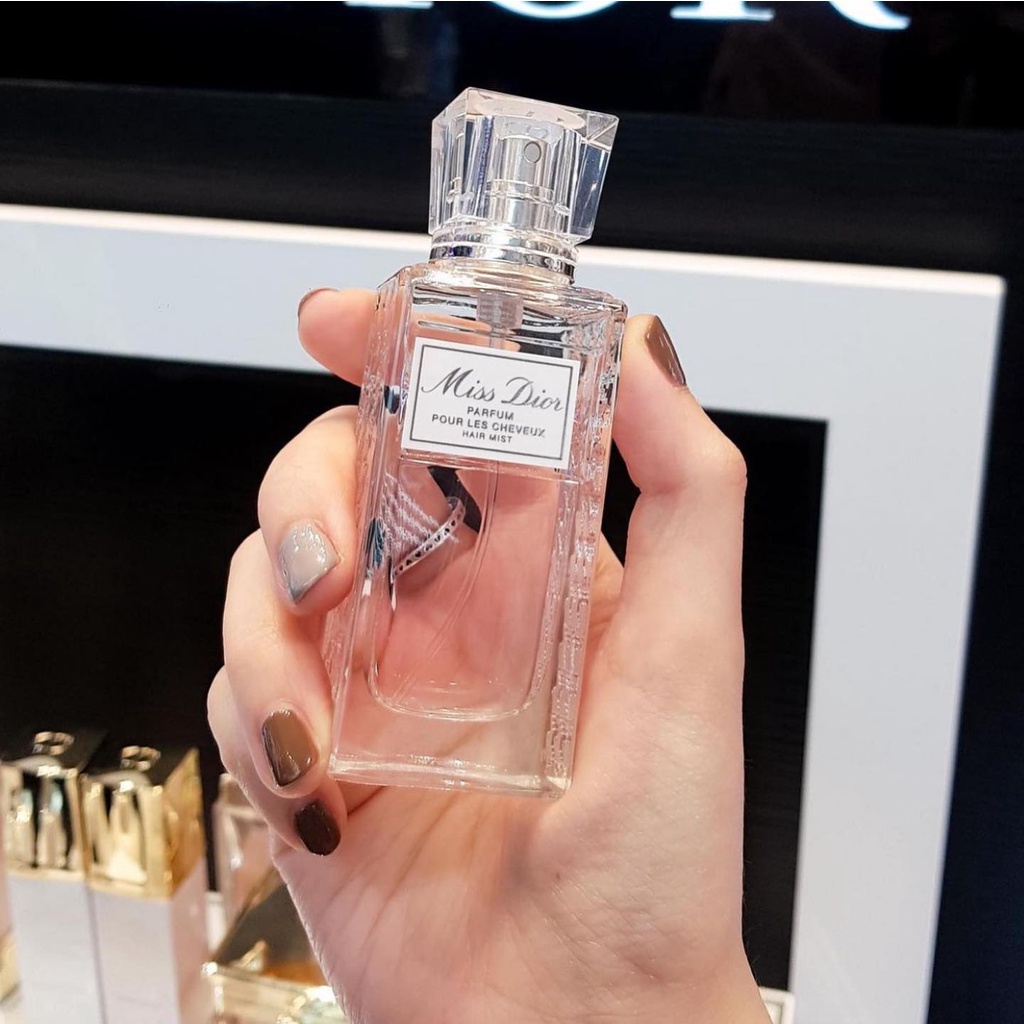 Nước Hoa Cho Tóc Miss Diior Perfum Hair Mist (30ml) - Tester Box Trắng