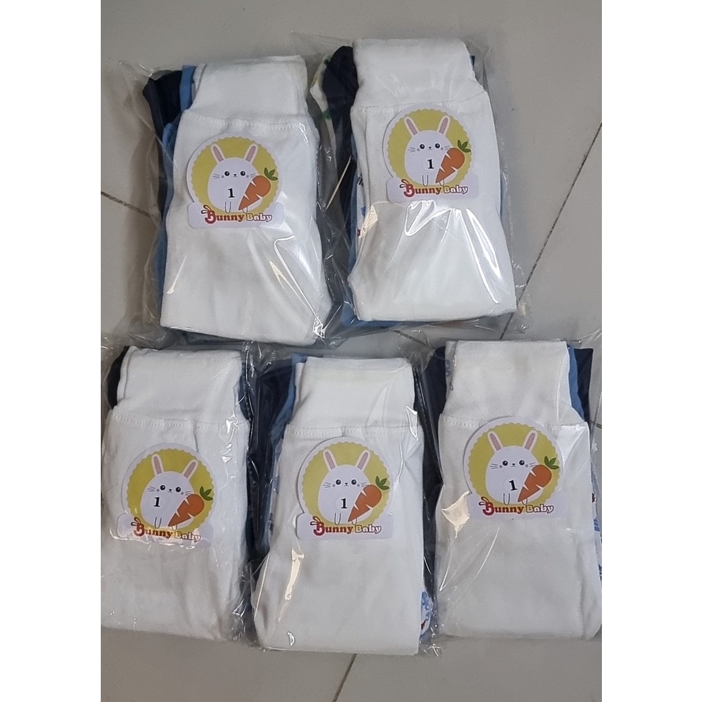 Quần em bé sơ sinh cotton từ 3-10kg Kiến Baby Store, Quần sơ sinh lưng cao Bunny