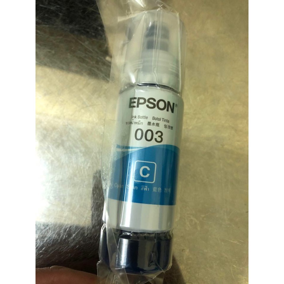Mực in màu mã 003 cho Epson L1110/ L3110/ L3150/ L4150/ L5190 giá 95k/1 chai/1 màu