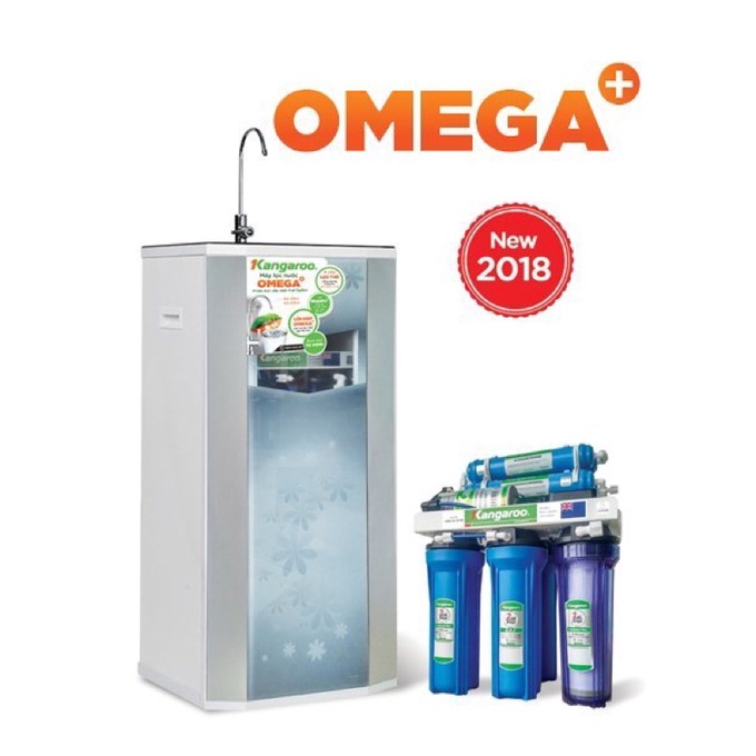 Máy lọc nước Kangaroo OMEGA+ KG02G4 VTU (Vỏ hoa Hàn Quốc)