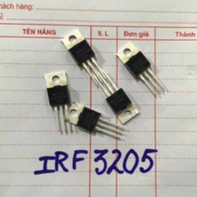 5 Con IRF3205 Mosfet N 55V 100A 220V