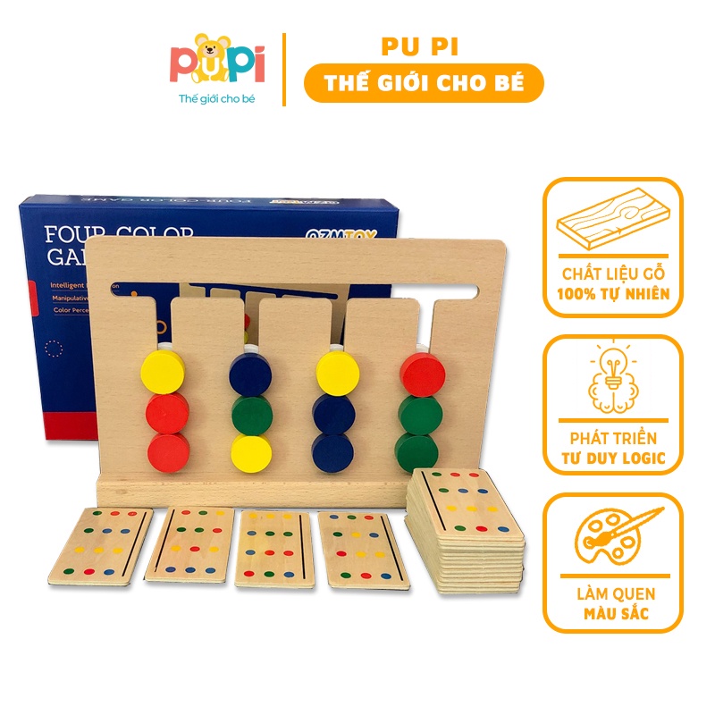 Đồ Chơi Trí Tuệ, Montessori Toán Học, Phát Triển Tư Duy Logic, Tăng Cường Tập Trung, Cho Bé 2 Tuổi Trở Lên