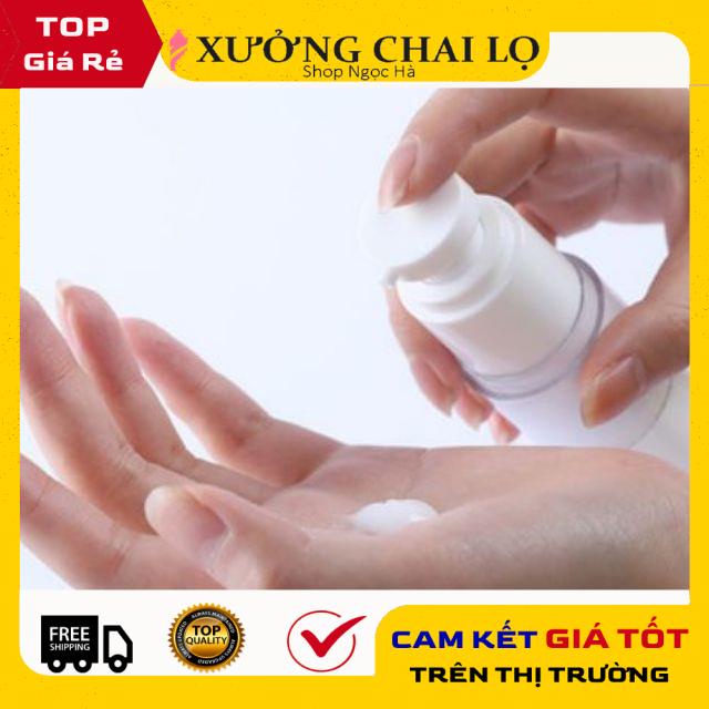 Chai Chiết Mĩ Phẩm ❤ GIÁ RẺ NHẤT ❤ Chai nhựa hút chân không 5ml,10ml,15ml,30ml,50ml,100ml nút xịt giọt, phun sương.