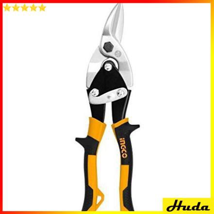 10''/250mm Kéo cắt tôn mũi cong trái INGCO HTSN0110L  LKJ