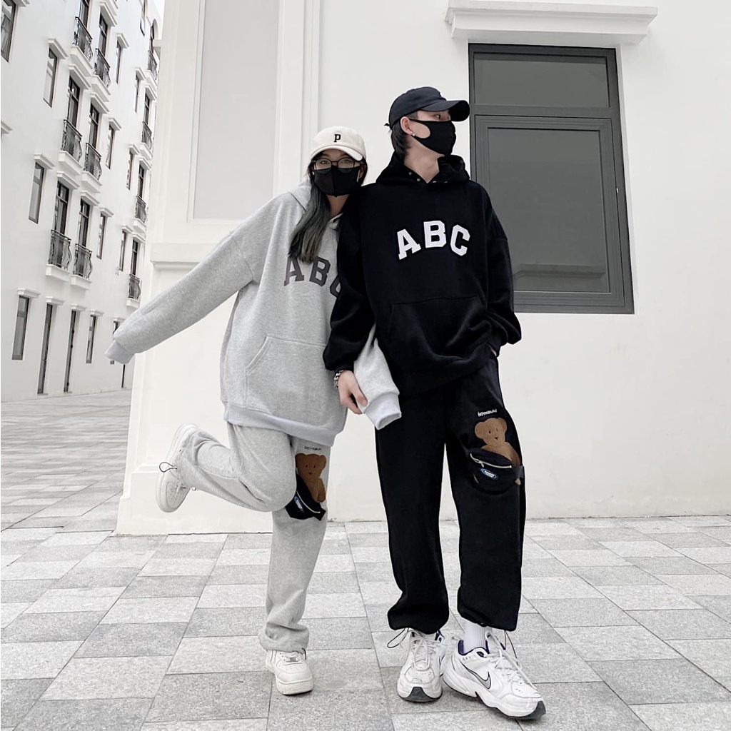 [Mã 12FASHIONSALE1 giảm 10K đơn 50K] Áo Hoodie ABC - Áo hoodie Unisex 94.host | BigBuy360 - bigbuy360.vn