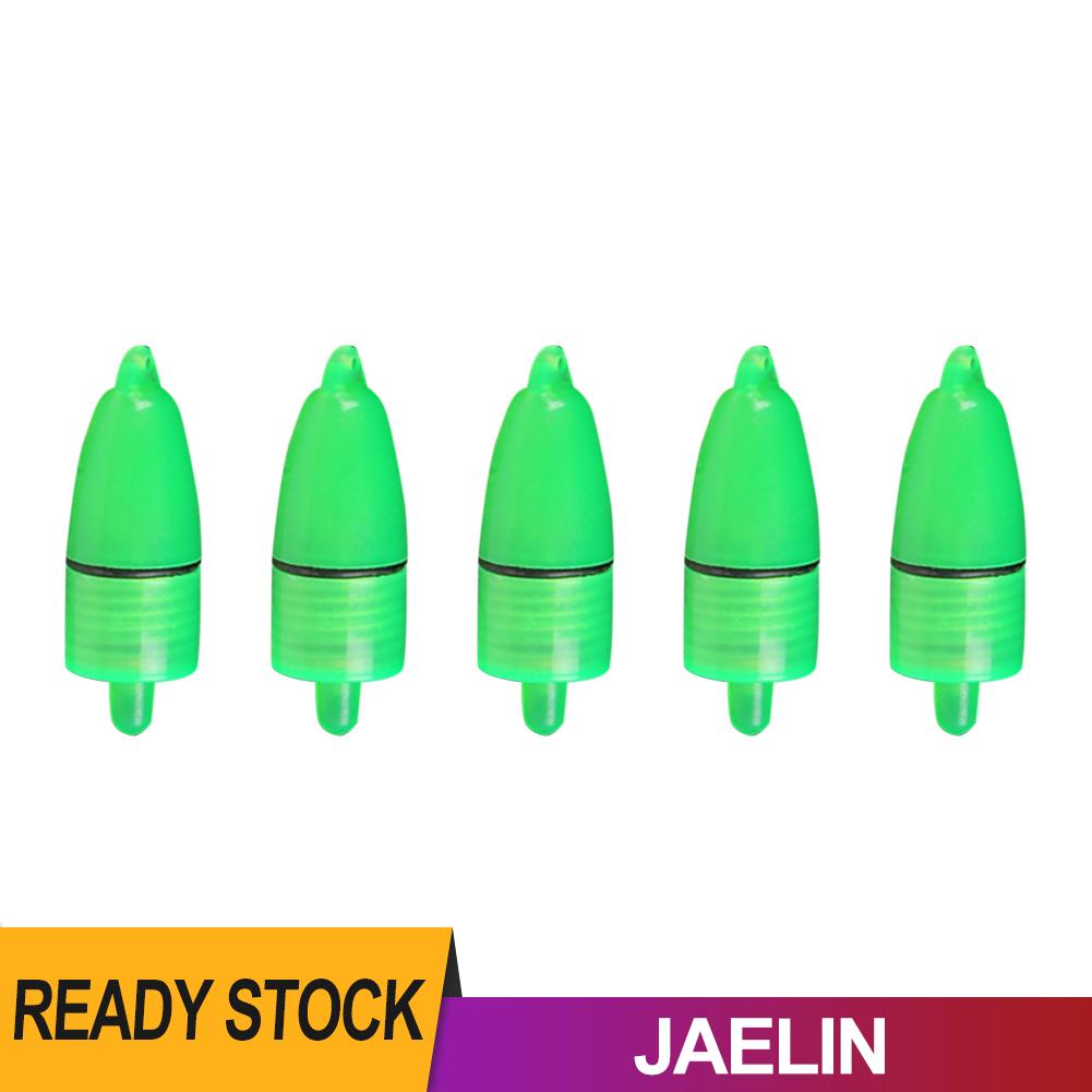 Set 5 chuông báo cá cắn câu gắn kèm đèn LED tiện dụng