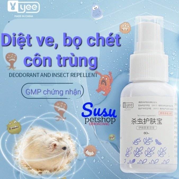 Diệt Ve, Bọ chét YEE cho Hamster