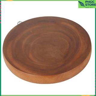 Thớt gỗ me sừn tròn, gỗ tốt dùng bền đẹp