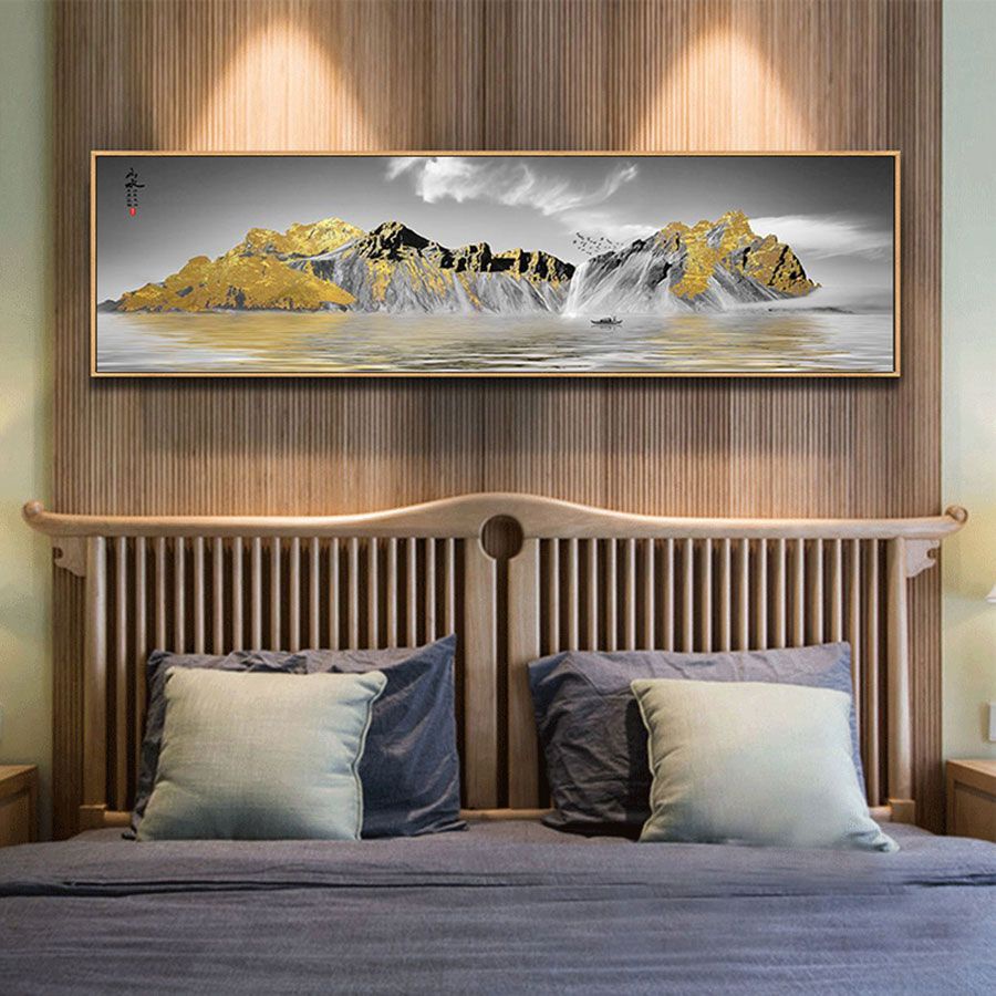 Tranh Tráng Gương in UV 100%- 25 mẫu tranh ngang treo phòng ngủ, treo đầu giường- các mẫu thiết kế riêng siêu hot