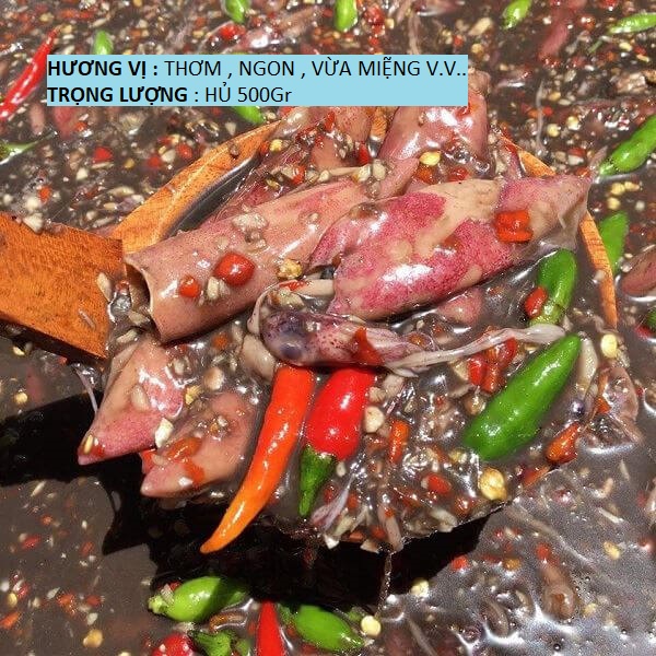 Hủ 500Gr Mắm Mực Loại 1 - Đặc Sản Xứ Nẫu - Hàng Chính Gốc Bình Định
