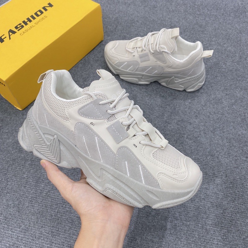 [BESTSELLER] [FreeShip] Giày thể thao nam, giày sneakers nam đế mũi tên Xám 903