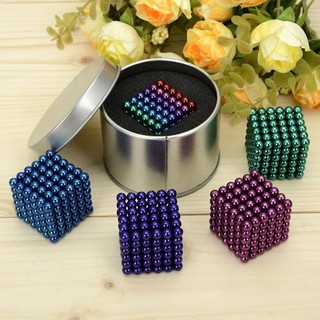 [Chính Hãng] Bộ Xếp Hình Nam Châm Sáng Tạo - Nam Châm Bi Từ Tính Cực Mạnh 5mm Chính Hãng (5 Viên) [Loại Tốt]