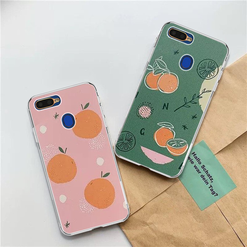 Ốp lưng Oppo A5S/A3s/F11 PRO/F7/F1S/F9/A5 2020/A9 2020/A1K/A7/A91 mẫu Orange | BigBuy360 - bigbuy360.vn