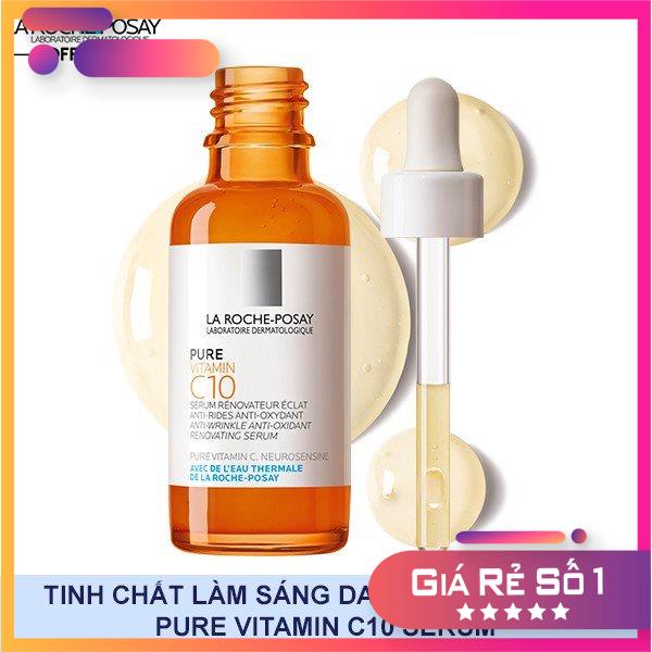 La Roche-Posay Pure Vitamin C10 - Serum C Nguyên Chất Cho Da Nhạy Cảm 30ml