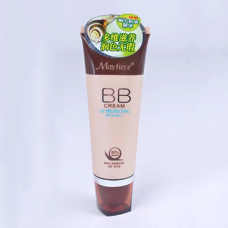 kem nền trắng da BB CREAM water light Mayfiece Snail tinh chất ốc sên  - HX1620