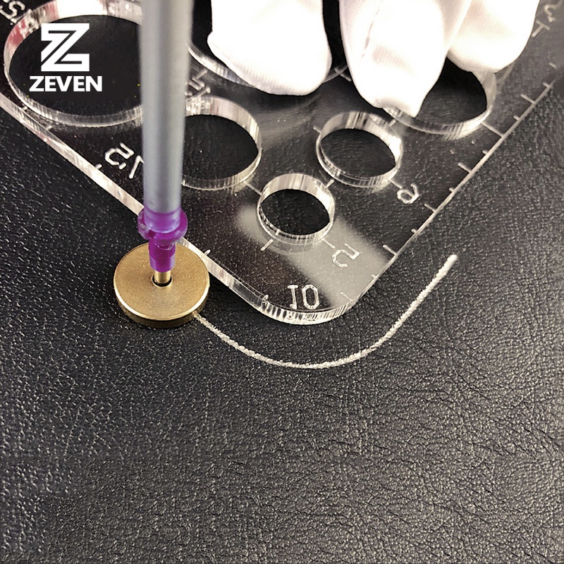 Bộ 6 Dụng Cụ Đánh Dấu Trên Đồ Da Thủ Công Bằng Đồng Thau