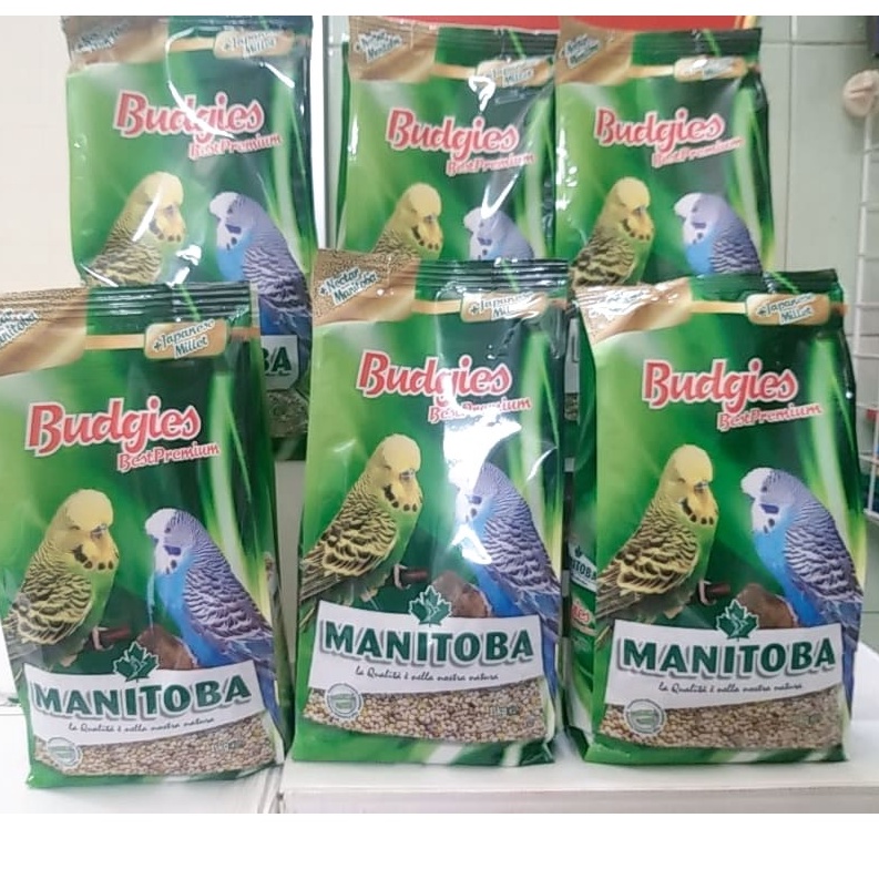 Hạt trộn hoàn chỉnh cho yến phụng của manitoba (Ý) có viên nén Nectar gói 3kg