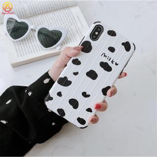Ốp lưng TPU hoạ tiết bò sữa hoạt hình dành cho điện thoại XIAOMI6 MI9 XIAOMI PLAY MI6X MI9SE MI8SE MI8 MI8