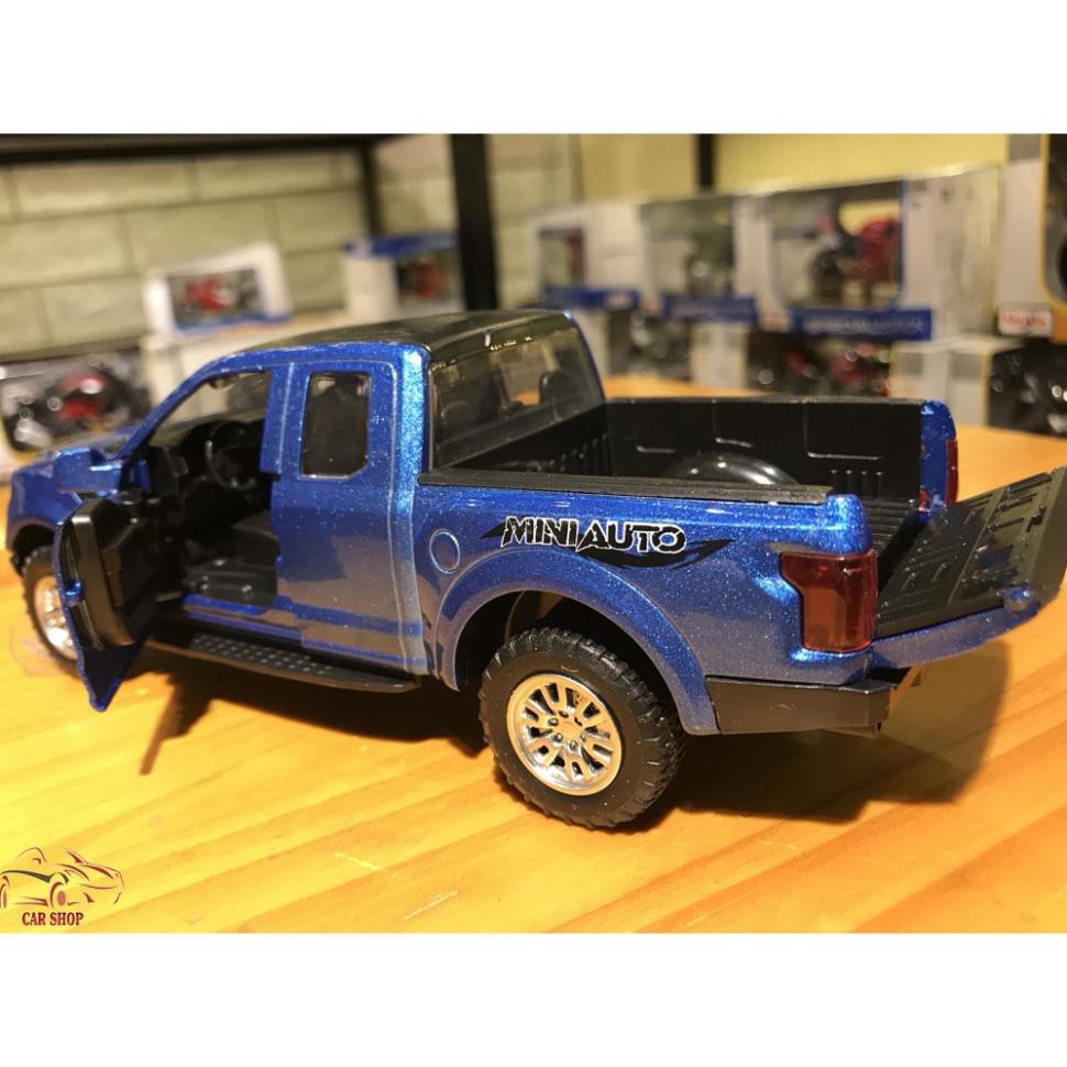 Mô Hình Ford Ranger F150 🤵RẺ NHẤT THỊ TRƯỜNG🤵Tỉ Lệ 1:32 Màu Xanh
