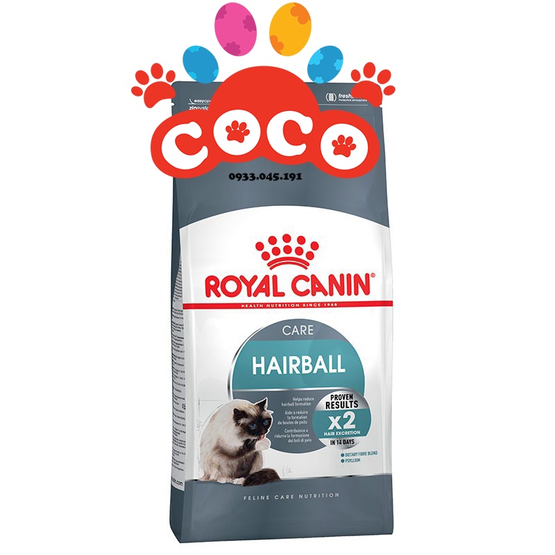 Thức Ăn Hạt Royal Canin Hairball Tiêu Búi Lông Cho Mèo 2kg