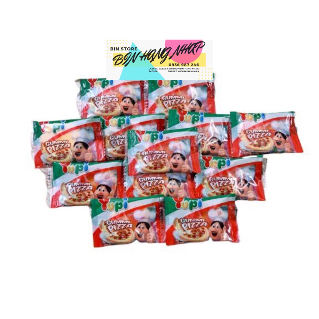 12 VIÊN KẸO DẺO YUPI PIZZA