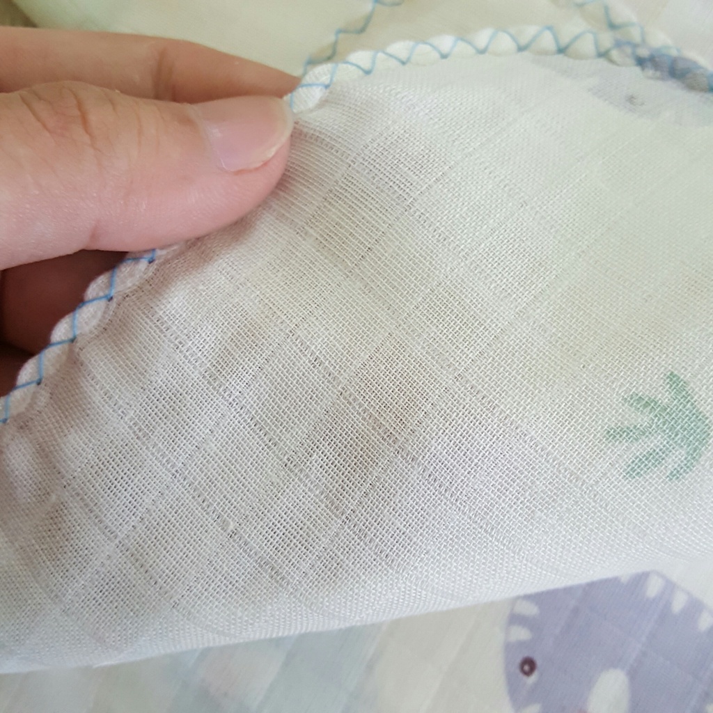 Túi 10 khăn sữa sợi tre Aden Anais 2 lớp mềm mại loại đẹp cho bé