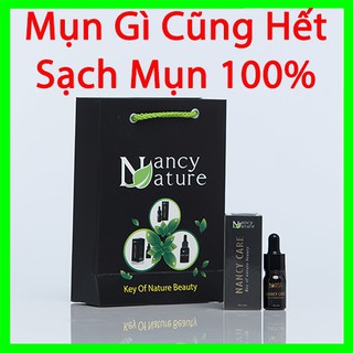 SERUM MỤN HIỆU QUẢ 100%, SERUM MỤN NANCY CARE, CAM KẾT HẾT SẠCH MỌI LOẠI MỤN TRÊN DA. DA TRẮNG SÁNG, MỊN MÀNG