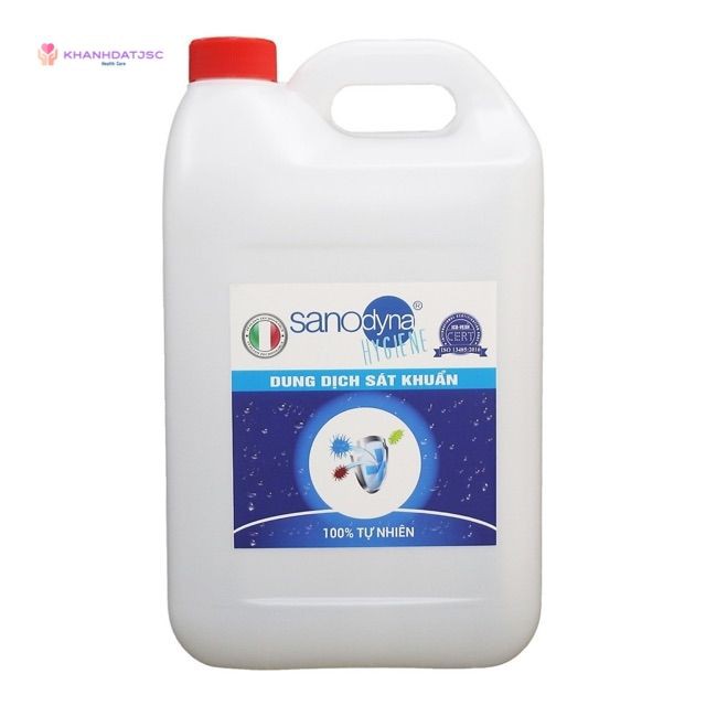 Dung dịch sát khuẩn thương hiệu SANODYNA 5 lít