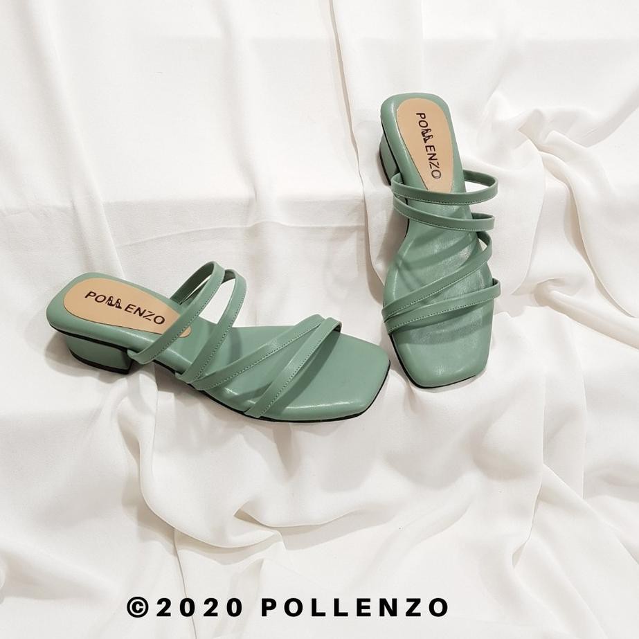 Giày Sandal Cao Gót 3cm Hm-625 Code-234 Pollenzo Leticia