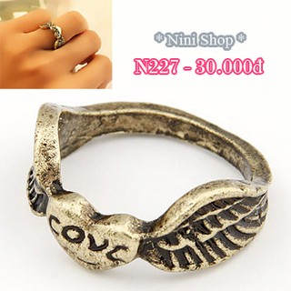 Nhẫn kiểu đôi cánh - máy chụp ảnh (kéo sang phải xem thêm mẫu)