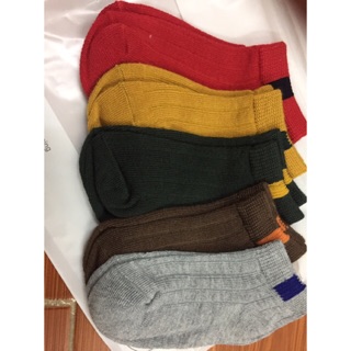 SÉT 5 ĐÔI TẤT GÂN VINTAGE CHO BÉ (ẢNH THẬT)