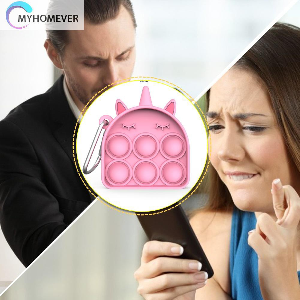 Đồ chơi fidget nhấn bóp bong bóng bằng silicon hình quái vật giảm căng thẳng cho người lớn và trẻ em tự kỷ